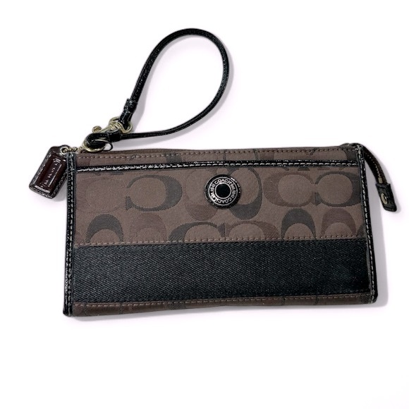 Coach Wristlet Wallet - Picture 1 of 15